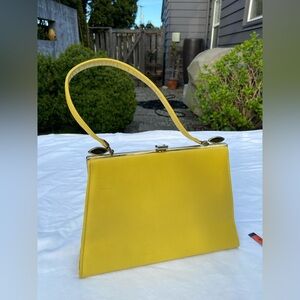 Vintage Yellow Purse